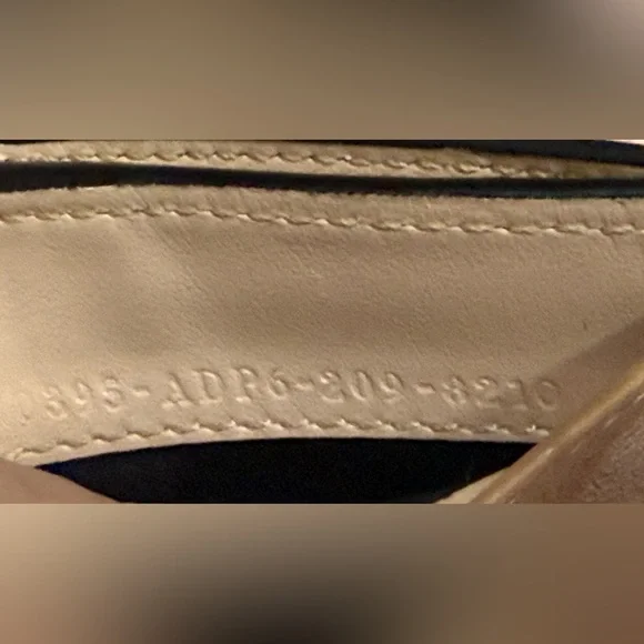 FENDI MICRO TRIFOLD Leather Micro Wallet AUTHENTIC - Picture 9 of 10